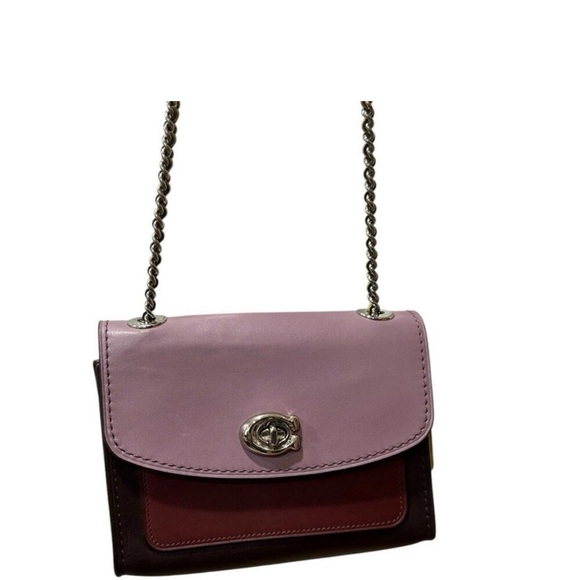 COACH mixed color bag purse crossbody shoulder Preppy quiet luxury classic - Picture 7 of 10